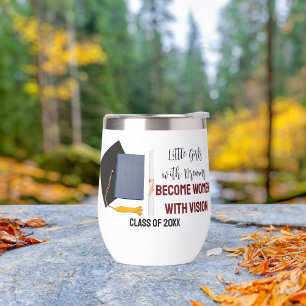 Little Girls With Dreams Thermal Wine Tumbler
