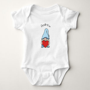 Little gnome baby bodysuit