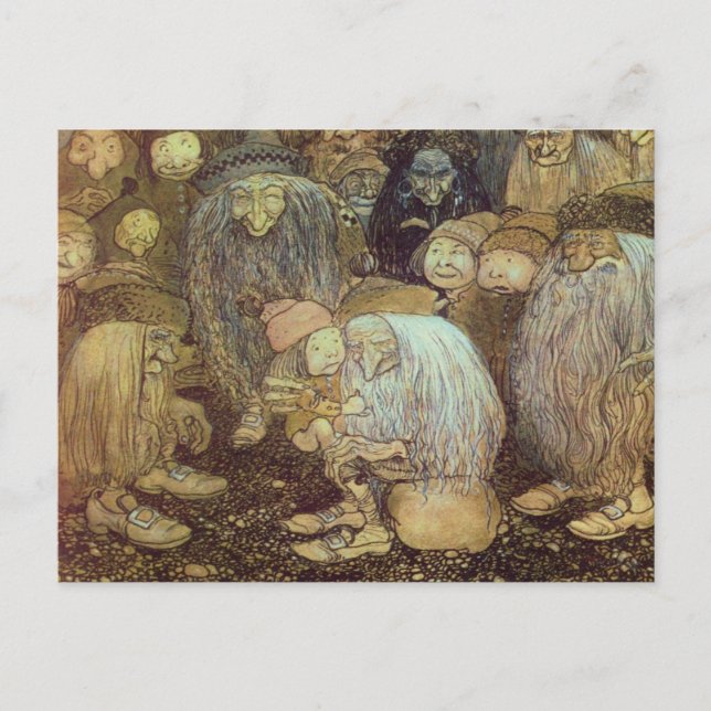 Little Gnome Boy Postcard (Front)