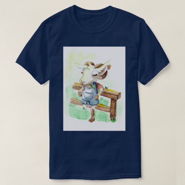 Little goat  (3)  T-Shirt (Design Front)