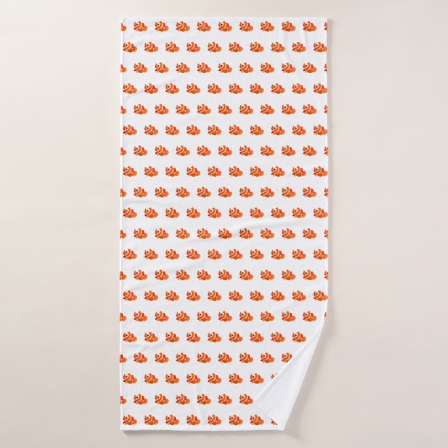 Little Gold Fish Bath Towel (Bath Towel)