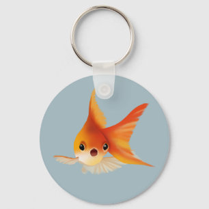 Little Goldfish Key Ring