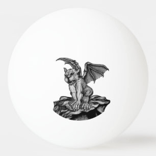 Little Golem Gargoyle Ping Pong Ball