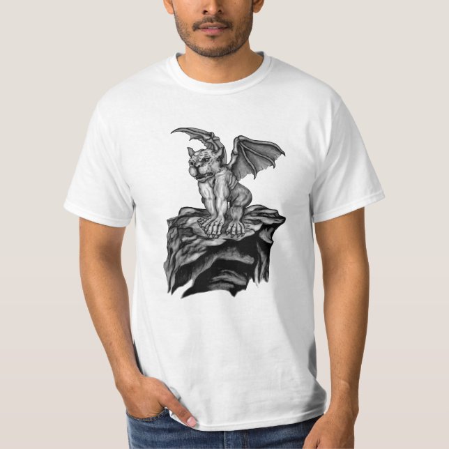 Little Golem Gargoyle T-Shirt (Front)