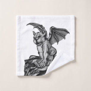 Little Golem Gargoyle Wash Cloth