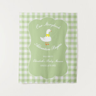 Little Goose Baby Shower Tapestry
