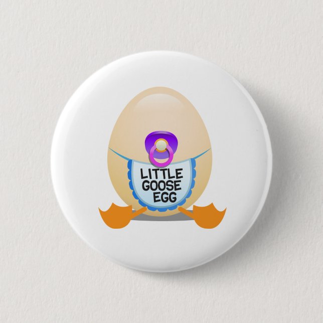 Little Goose Egg Games 6 Cm Round Badge (Front)