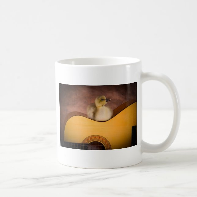little goose one has guitar coffee mug (Right)