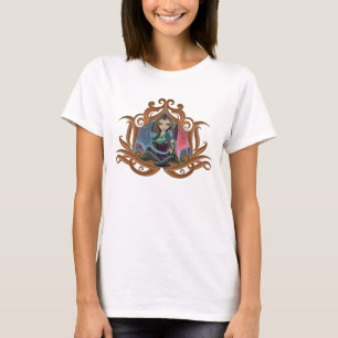 Little Gothic Fairy and Dragon Fantasy Art T-Shirt