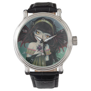 Little Gothic Vampire Fantasy Art Watch