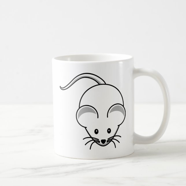 Little graphic mouse coffee mug (Right)