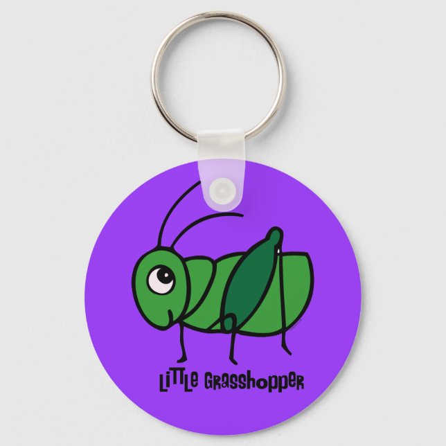 Little Grasshopper Key Ring (Front)