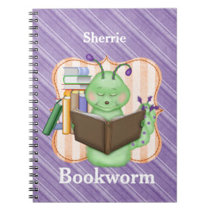 Little Green Bookworm Notebook