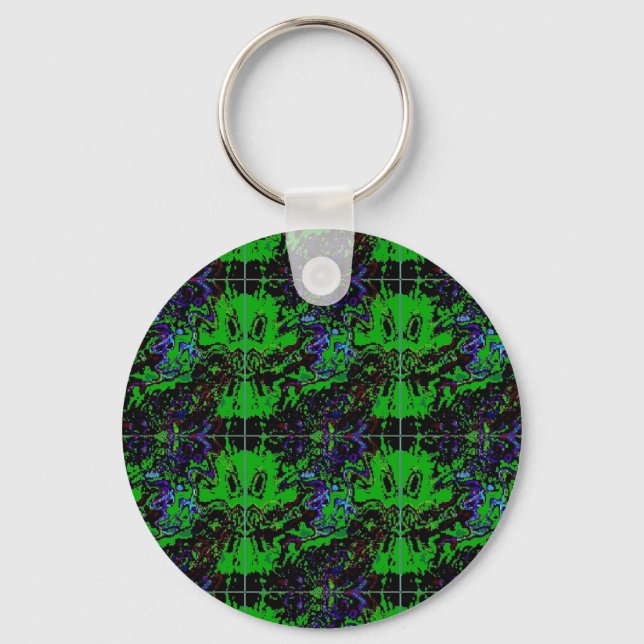 Little green Devil Key Ring (Front)
