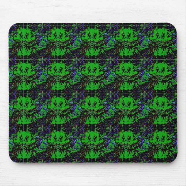 Little green Devil Mouse Pad (Front)