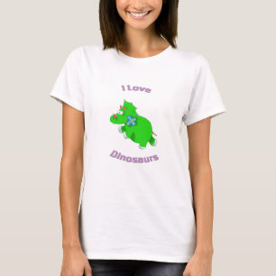 little green dinosaur ( i love dinosaurs) T-Shirt