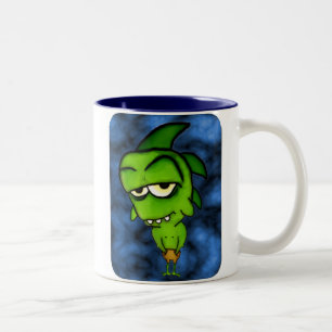 Little Green Monster Mug