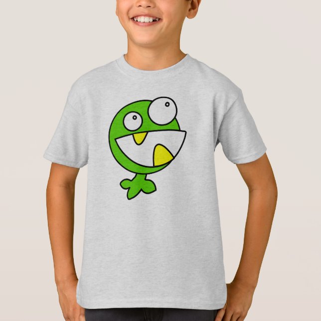 Little green monster T-Shirt (Front)