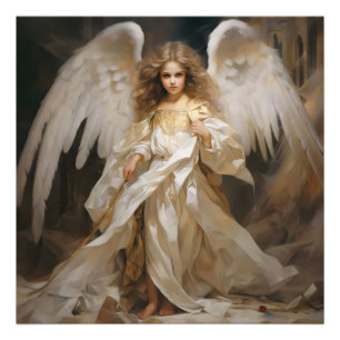 Little Guardian Angel Photo Print