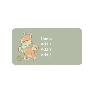 Little guardian froggo label