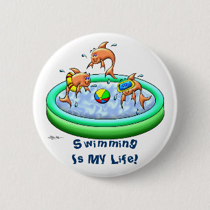 Little Guppies 6 Cm Round Badge