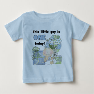 Little Guy is One Tshirts and Gifts