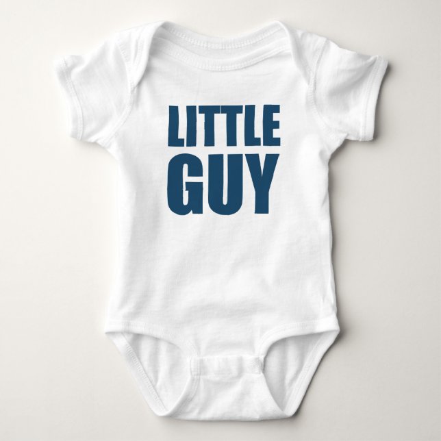 Little Guy t-shirt Baby Bodysuit (Front)