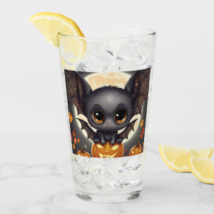 Little Halloween Bat Glass