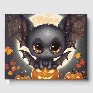 Little Halloween Bat Guest Book