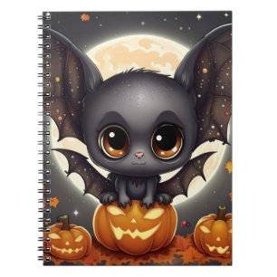 Little Halloween Bat Notebook