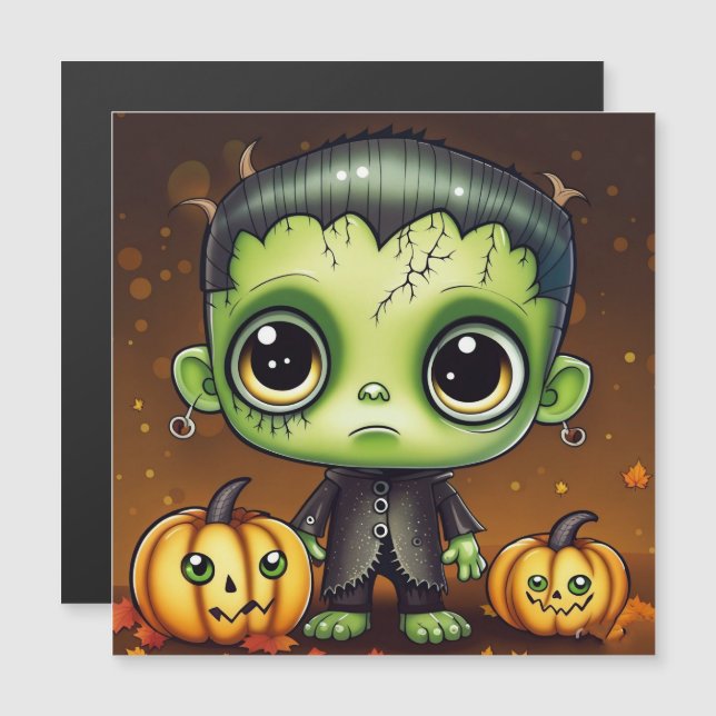 Little Halloween Frankenstein  (Front/Back)
