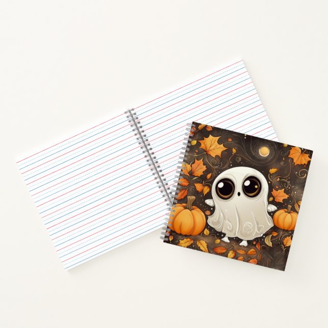 Little Halloween Ghost  Notebook (Inside)
