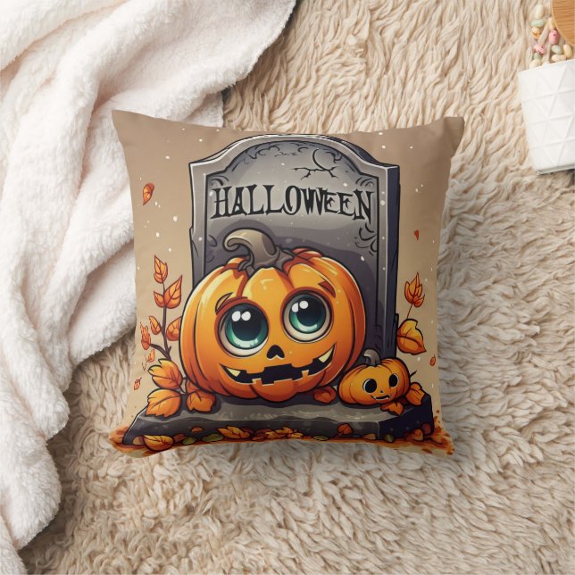 Little Halloween Gravestone Cushion (Blanket)
