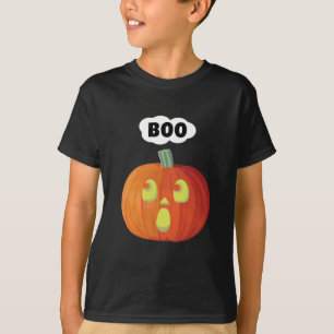 Little Halloween Pumpkin Boo T-Shirt