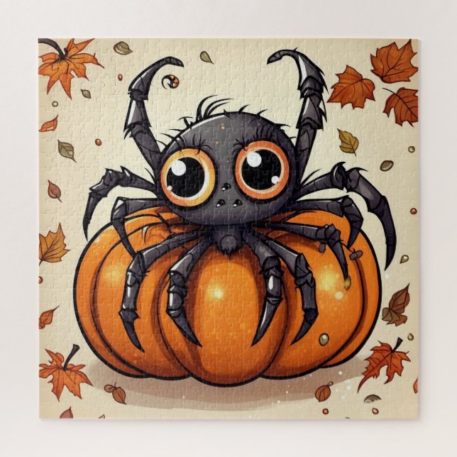 Little Halloween Spider Jigsaw Puzzle (Vertical)