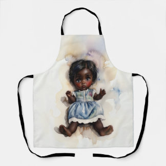 Little heart, big eyes: A hint of nostalgia Apron