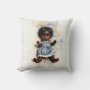 Little heart, big eyes: A hint of nostalgia Cushion