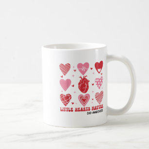 Little Hearts Chd Awareness Heart Anatomy Valentin Coffee Mug