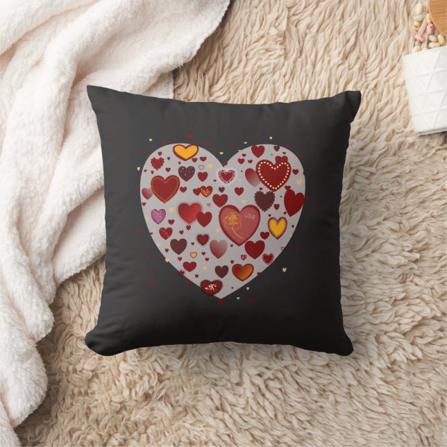 Little Hearts Cushion (Blanket)