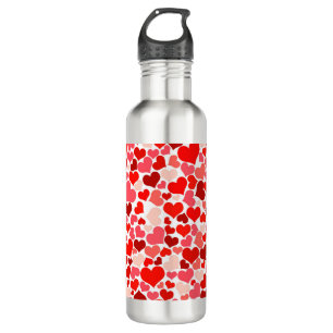 Little Hearts Illustration 710 Ml Water Bottle