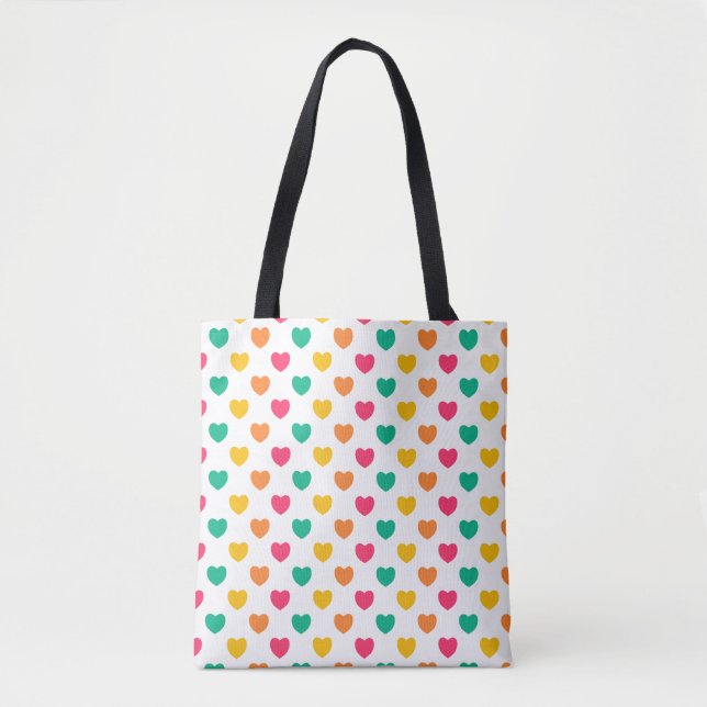 Little Hearts | LH-06 |  Tote Bag (Front)