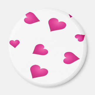 little hearts magnet