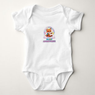 Little Hero Adventure - Cute Anime Superhero Baby Bodysuit