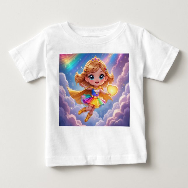 Little Hero, Big Dreams Baby T-Shirt (Front)