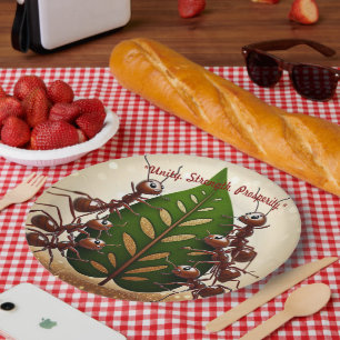 "Little Heroes, Big Task" Paper Plate