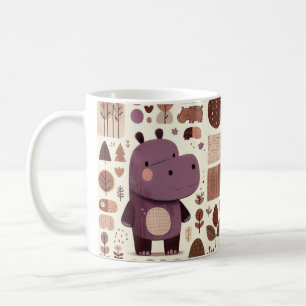 Little Hippo Adventures Coffee Mug