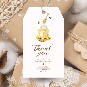 Little Honey Baby Shower Favour Tags