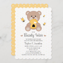Little Honey Bearly Wait Baby Shower