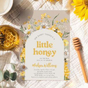 Little Honey Bee Baby Shower Invitations