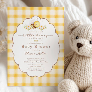 Little Honey Bee Baby Shower Invite